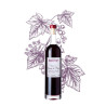 Crème de Cassis de Dijon 50 cl cirée