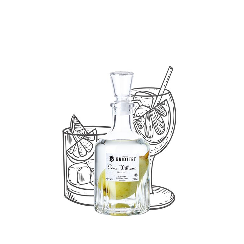 Williams Pear Eau de Vie With Pear-in-the-Bottle