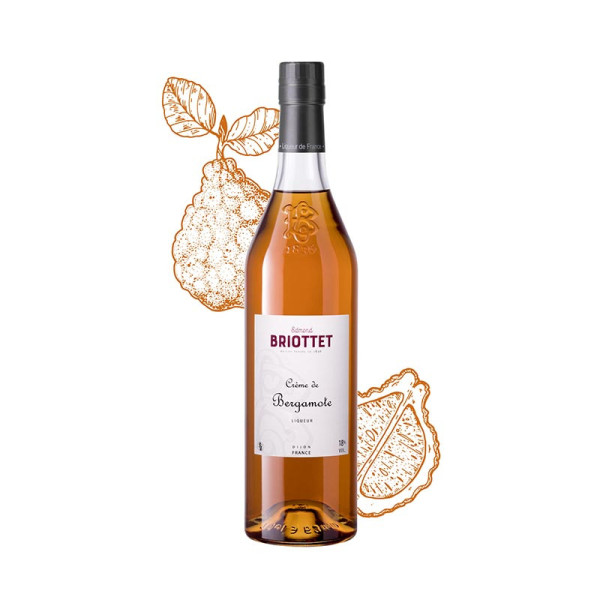 Crème de Bergamote, liqueur artisanale de la Maison Briottet