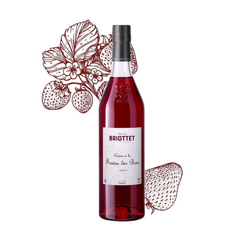 Wild strawberry liqueur, Crème à la Fraise des Bois