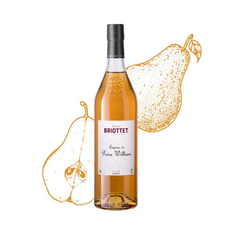 Liqueur de Poire Williams artisanale haut de gamme Briottet