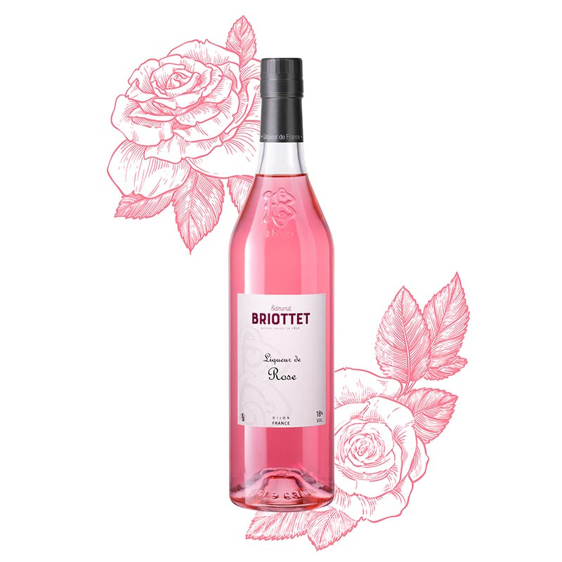 Rose Liqueur French artisanal liqueur Briottet