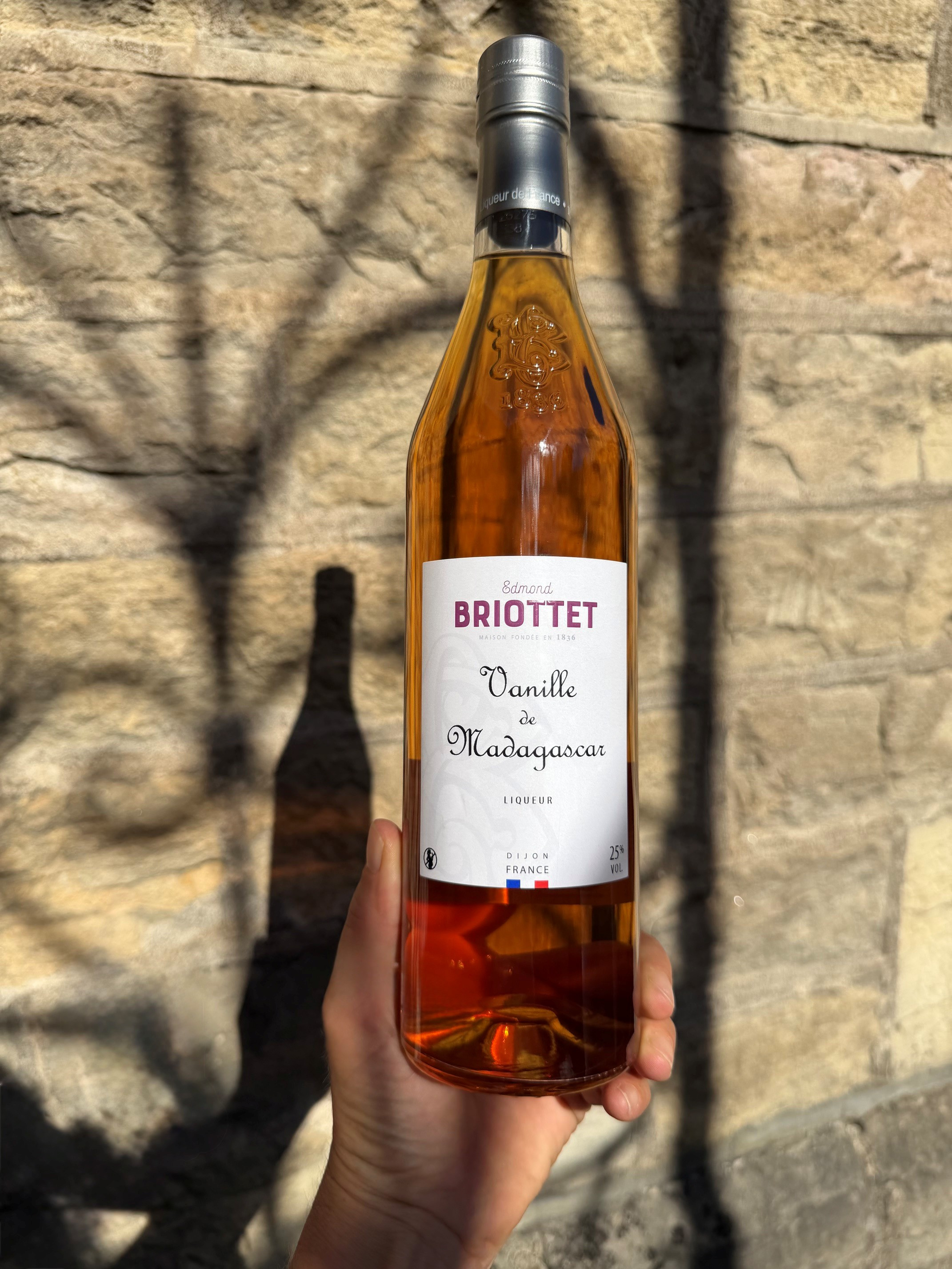 bouteille 70cl de liqueur de vanille de Madagascar