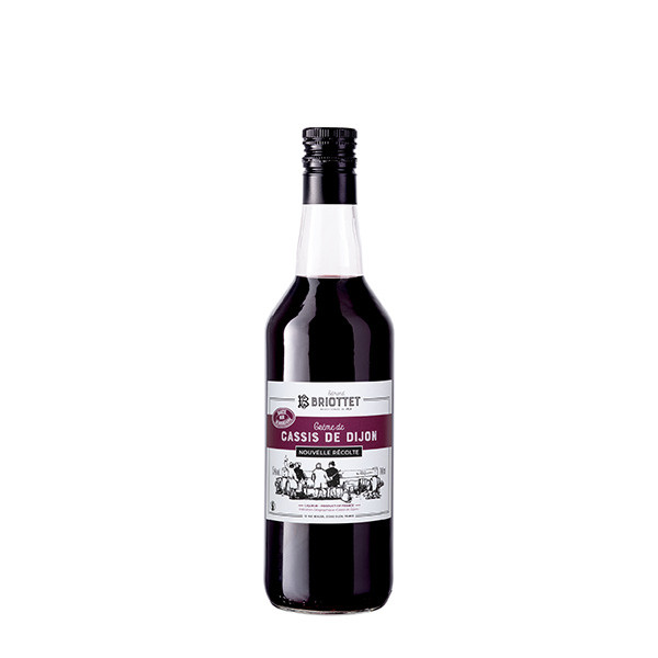 Cassis de Dijon Nouvelle Récolte, variété Noir de Bourgogne origine France, récolté en Bourgogne. Liqueur artisanale avec Indica