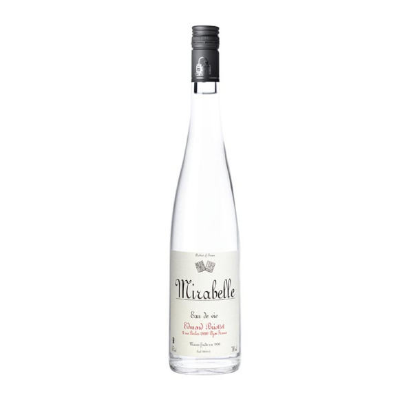 Eau de Vie de Mirabelle de la Maison Briottet, liquoriste indépendant